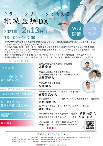 クラウドクリニック設立